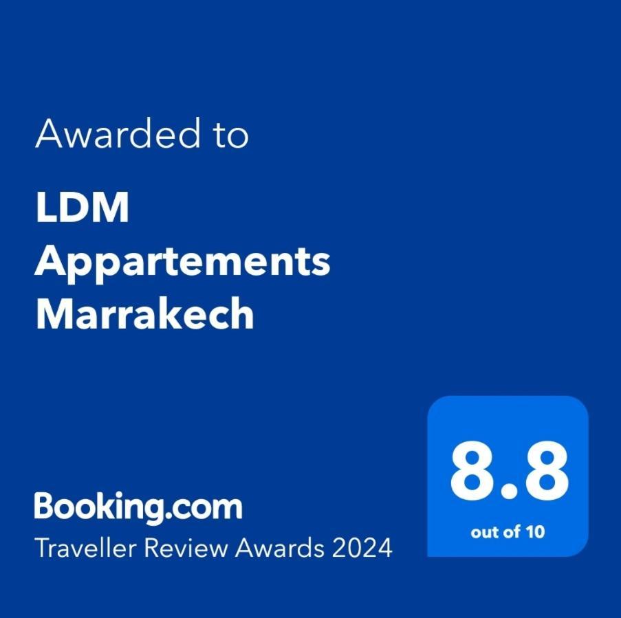 Ldm Appartements Marrakech 马拉喀什 外观 照片